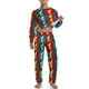 thumbnail image 5 of Pijama de tiburón con acuarela y estampado de arte pop para hombre, conjunto de pijama de manga larga, 2 piezas, estampado de primavera, regalo de cumpleaños, 5 of 5