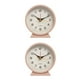 thumbnail image 2 of Injueey Reloj despertador de de escritorio Simple, relojes de alarma para estudiantes, de movimiento silencioso, regalo de cuarzo para niños Type1 NO1, 2 of 6