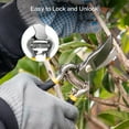 thumbnail image 6 of Deli Garden Pruning Shears, 8" Bypass Gardening Pruner, Garden Scissors, Garden Clippers, Black, 6 of 7