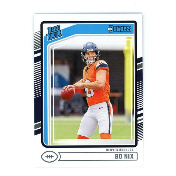 NFL 2024 Panini Donruss Football Bo Nix #369 (Rookie)