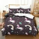 thumbnail image 3 of Juego de funda de edredón ANGGREK Ropa de cama con estampado de unicornio Tamaño Twin, Queen, King, 3 of 5