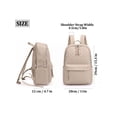 thumbnail image 2 of LAVA Laptop Backpack Computer Business Backpack Travel Backpack for Adult Water Resistant Anti-Theft Laptop Backpack (White), 2 of 8
