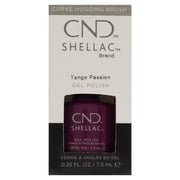 لون أظافر CND Shellac - Tango Passion، طلاء أظافر 0.25 أونصة