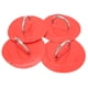 thumbnail image 3 of Juego de 4 almohadillas para aros en D y hebillas de acero inoxidable para una fijación duradera, kit de reparación de botes inflables de grado marino rojo, 3 of 8