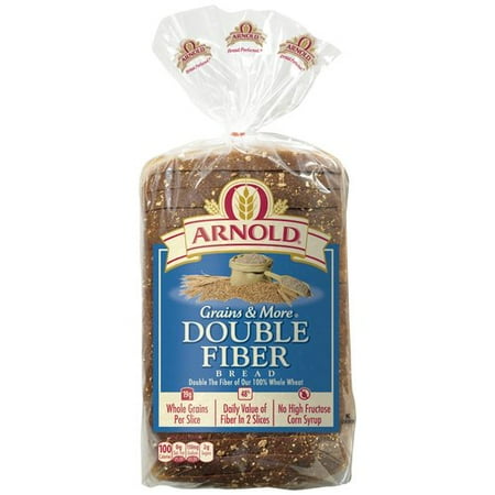 arnold bread fiber double grains oz