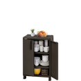 thumbnail image 2 of Rimax Armoire Compacte en Résine Rotin Marron, 2 of 5
