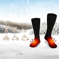 thumbnail image 3 of Ready Stock Unisex Heated Sock Battery Powered Electric Winter Heat Men Thermal Foot Warm, 3 of 7