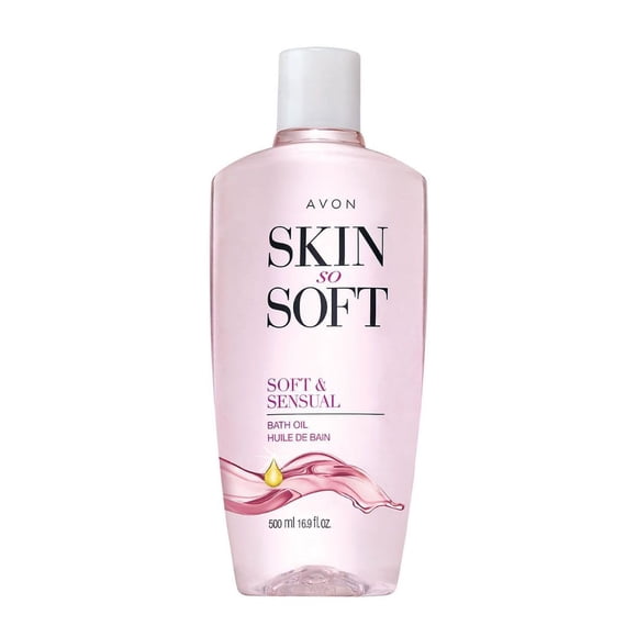 Aceite de baño AVON Skin so Soft & Sensual 500 ml con aceite de argán