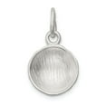 thumbnail image 3 of Sterling Silver Diamond Cut Soccer Ball Charm, 3 of 3