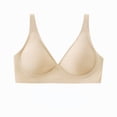 thumbnail image 1 of Conjunto de sujetador push-up ajustable con aros sin acero para mujer, ropa interior de verano, fino y pequeño, 1 of 1