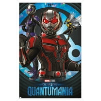 Marvel Ant-Man And The Wasp: Quantumania - High Render Trio Wall Poster, 22.375" x 34" Framed