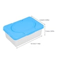thumbnail image 2 of ULTNICE Travel Baby Wipes Case Rectangular Plastic 2Pcs 7.8X5X2.9In, 2 of 8