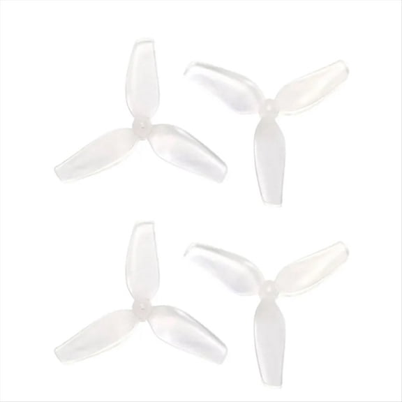 Hélice FPV de 45 mm X 3, 3 Palas, PC, Eje de 1,5 mm, 2CW + 2CCW, para Drones de Carreras con Control Remoto RC FPV, Piezas DIY A