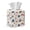 American Flag Star 2, variant on TSOVTHRID Black Leopard Print Tissue Box Cover Holder, Easy to Clean Facial Paper Organizer PU Leather Tissue Case Holder Fit for Tabletop, Bathroom, Car, Office Use
