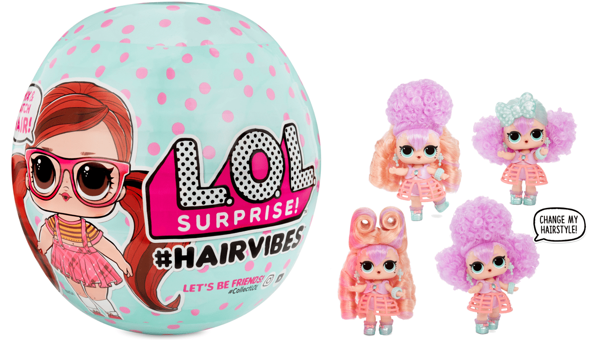 new lol doll with hair