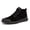 Black, variant on Men’s Winter Warm Ankle Boots Plush Lined Suede Casual Sneakers Non Slip Lightweight Comfort Shoes for Outdoor Walking Daily Wear Cold Weather Travel
