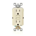 thumbnail image 3 of Leviton GFTR1-T Tamper Resistant GFCI Receptacle, 15A, 125V, Light Almond, 3 of 4