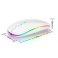 thumbnail image 3 of K-snake Bm110 Souris Sans Fil Bluetooth Effet Éclairage Rgb, 3 of 5