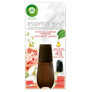 Air Wick Essential Mist Refill, 1 Count, Peony and Jasmine, Essential Oils Diffuser, Air Freshener