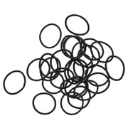 Goody Ouchless Braided Hair Elastics, Classic Black, 28 Count