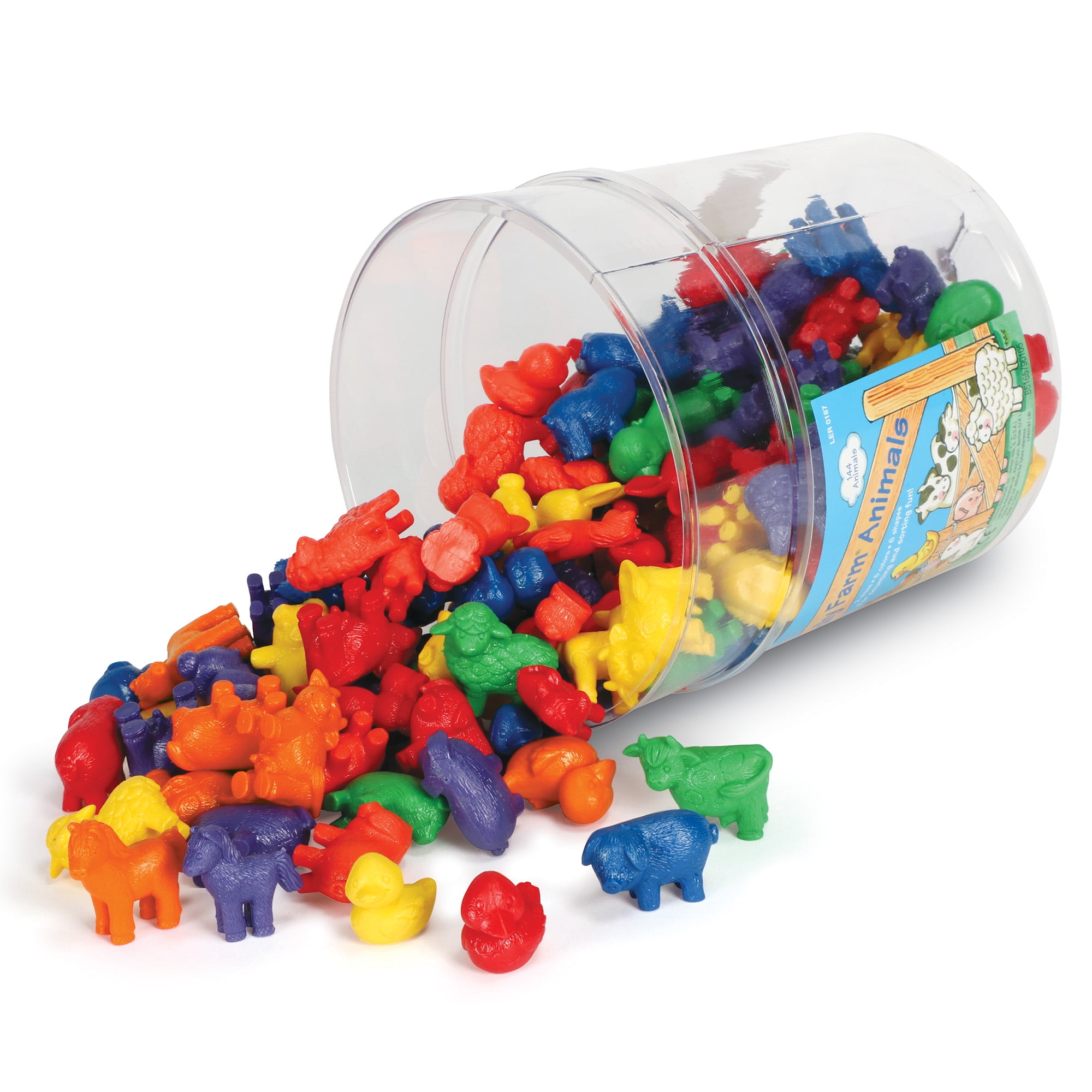 Learning Resources Friendly Farm Counters, Preschool Toys, Ages 3+