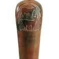 thumbnail image 3 of Siya 62 Inch Elongated Floor Lamp Extra Tall Deer Carvings Brown Black - Saltoro Sherpi, 3 of 5