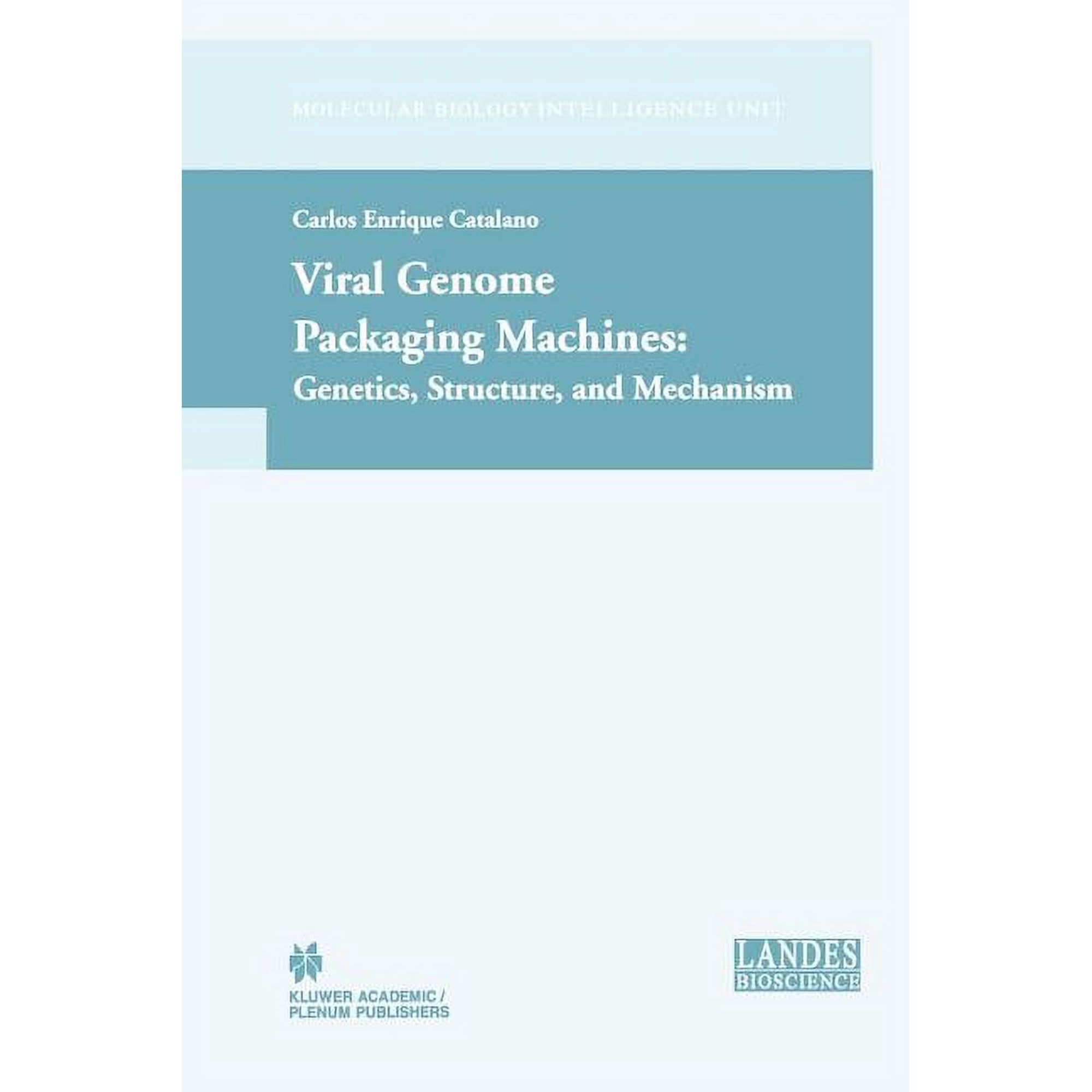 Molecular Biology Intelligence Unit Viral Genome Packaging: Genetics Structure and Mechanism (Paperback)