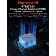 thumbnail image 3 of Honeywell PTM7950 Phase Change Pad Material 8.5W/mK Thermal Silicone Grease Pad Cooling Thermal Conductive Paste For PC GPU CPU 40x40mm, 3 of 6