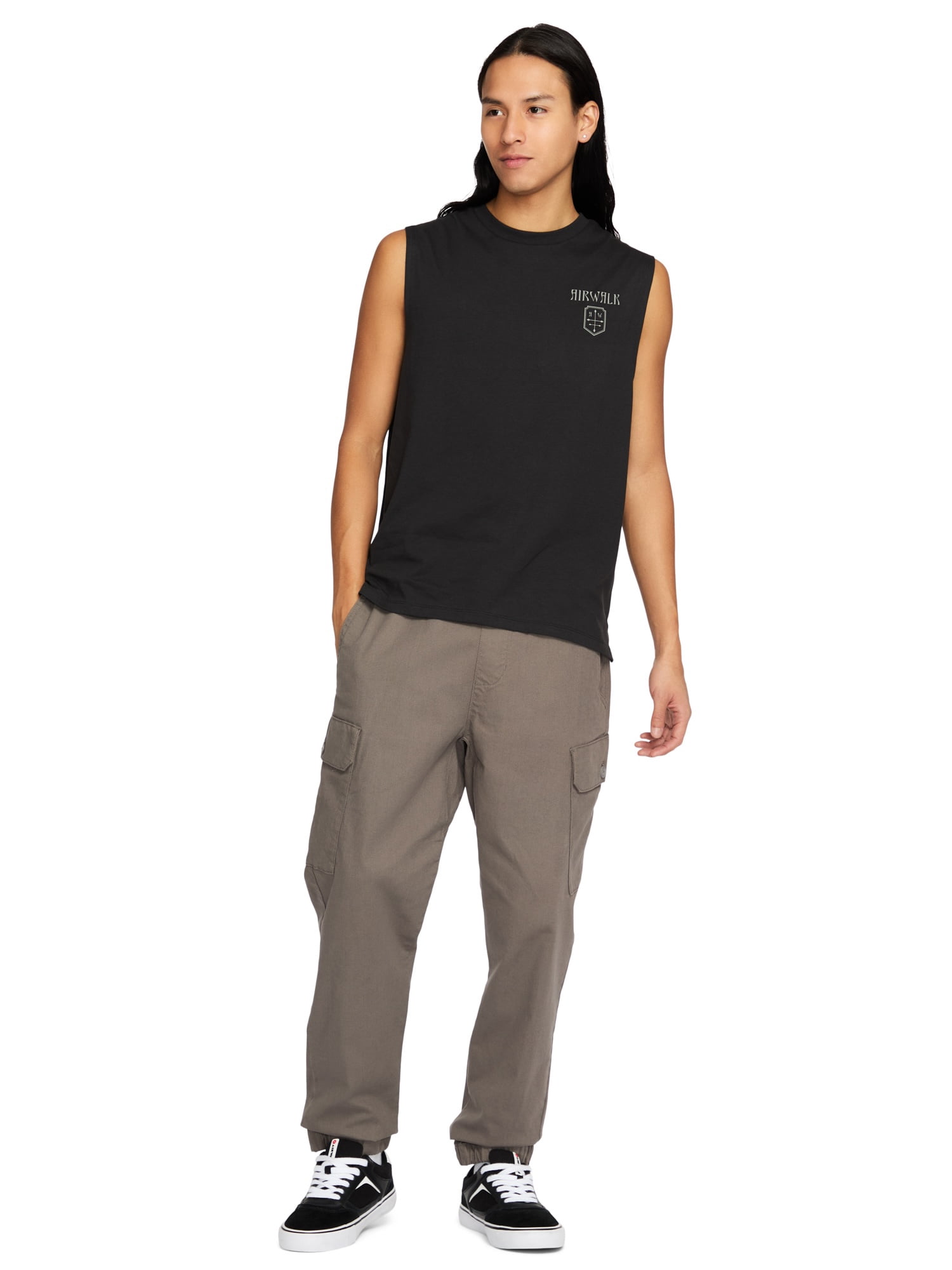Airwalk Men's & Big Men's Short Sleeve Muscle T-Shirt, Sizes XS- 5XL