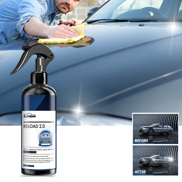 Xihbxyly Ofertas Relámpago Del Día Prime Solo Hoy Sellador Aerosol 2.0, Hidrofóbico, Autolimpiante: Mejora Brillo, Suavidad y Manchas de Agua, 100 Ml