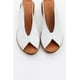 thumbnail image 2 of Blom - Sandalia de Plataforma de Piel Blanca blanco 25 CM, 2 of 5
