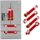 thumbnail image 1 of RV 4 Uds. Guantes con asa para refrigerador, Papá Noel, guantes para el pomo de la puerta del lavavajillas, guantes para la puerta del refrigerador, guantes con asa, adornos navideños Sincero Electrónica, 1 of 5