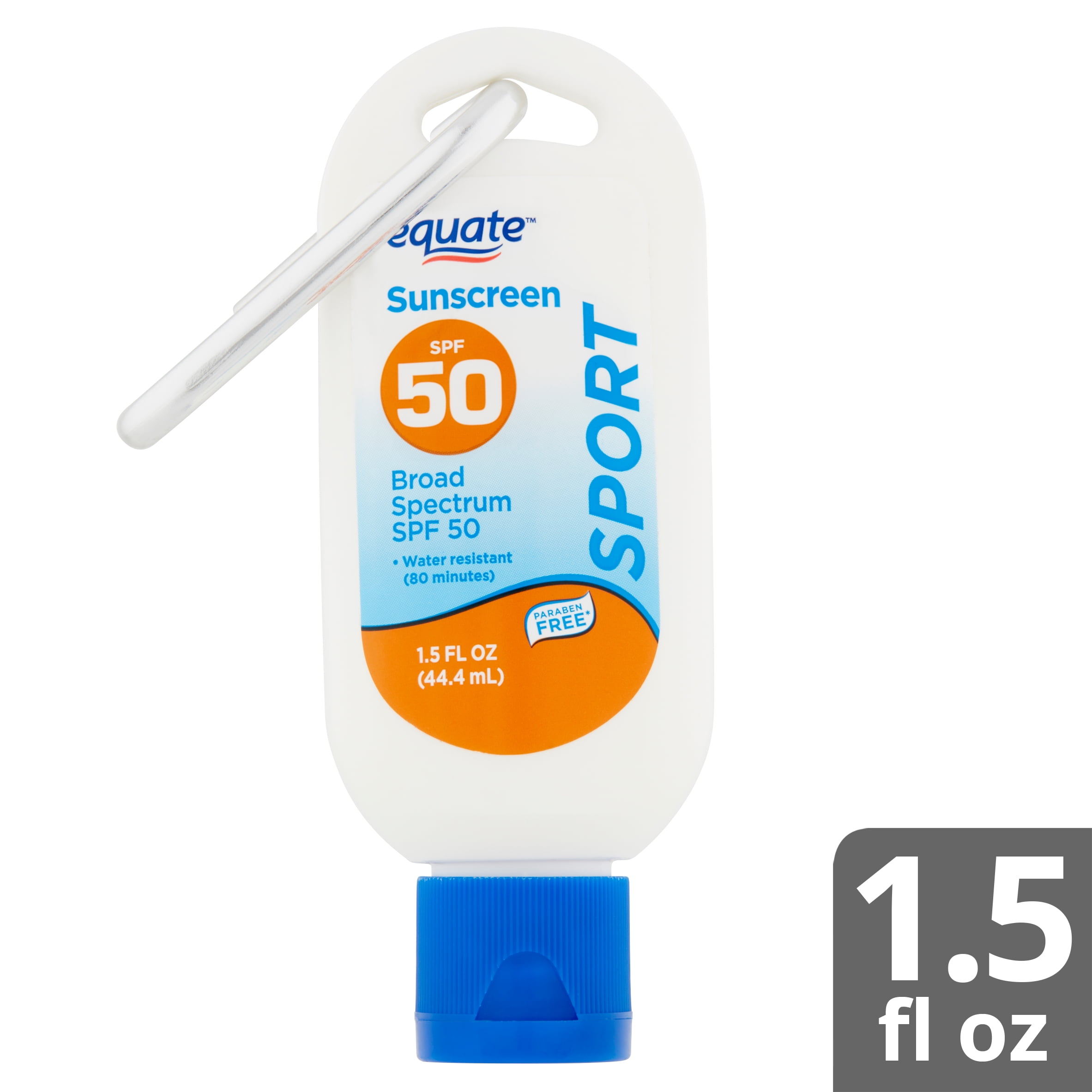 Equate Sport Sunscreen Lotion, SPF 50, 1.5 fl oz