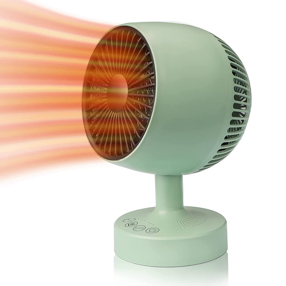 Fan Heater Indoor, Personal Mini Electric Space Heaters Fan for Home