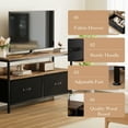 thumbnail image 3 of 55 Inch TV Stand for Living Room,  Media Console Featuring Open Shelf, Television Chest with Storage for Bedroom, Living Room, Entryway, 3 of 5