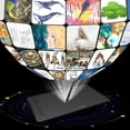 thumbnail image 4 of XPPen Deco 01 V2 Graphics Tablet 10x6.25 Inch Drawing Tablet 8192 Levels Pressure Battery-Free Pen with Tilt Function Android/Chromebook Supported Online Teaching Tablet Black, 4 of 8