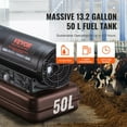thumbnail image 6 of 175,000 BTU Forced Air Kerosene Heater with Adjustable Thermostat, 13.2 Gallon Fuel Tank - Efficient Portable Heater for Indoor/Outdoor Industrial Workshops, 6 of 7