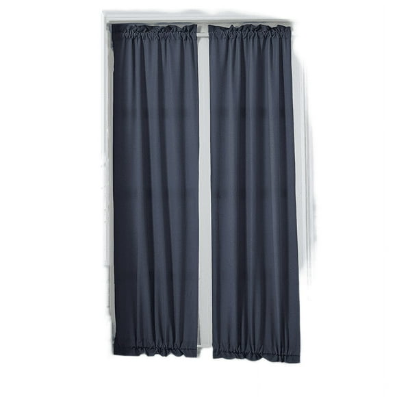 Blackout Curtains,Door Sidelight Curtain Panel,Great for Kitchen,Dinning,Cafe,Bedroom,Living Room and Glass Door,1 Pane, 25 x 72 Inch