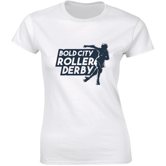 Bold City Roller Derby Roller Skating Funny Ladies Gift Best Gift T-Shirt