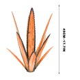 thumbnail image 2 of 1pcs Tequila Rustic Sculpture DIY Metal Agave Plant Home Decor,Rustic Hand Painted Metal Agave,Garden Yard Art Decoration Statue Home Decor for Yard Stakes,Garden Figurines,Outdoor Patio Clearance, 2 of 5