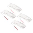 thumbnail image 1 of Uxcell 4 Pcs Dance Ribbons, 78.7 Inch Gymnastics Ribbon Streamers with Red Wand for Gymnastics Artistic, White, 1 of 7