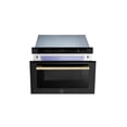 thumbnail image 2 of Forno Capoliveri Espresso 24-Inch Microwave Drawer, Black, 1.2 cu.ft, 1500 Watts, Built-In, Touch Control LCD Display, Auto-Touch Open/Close, 11 Power Levels, Sensor Cooking, 2 of 5