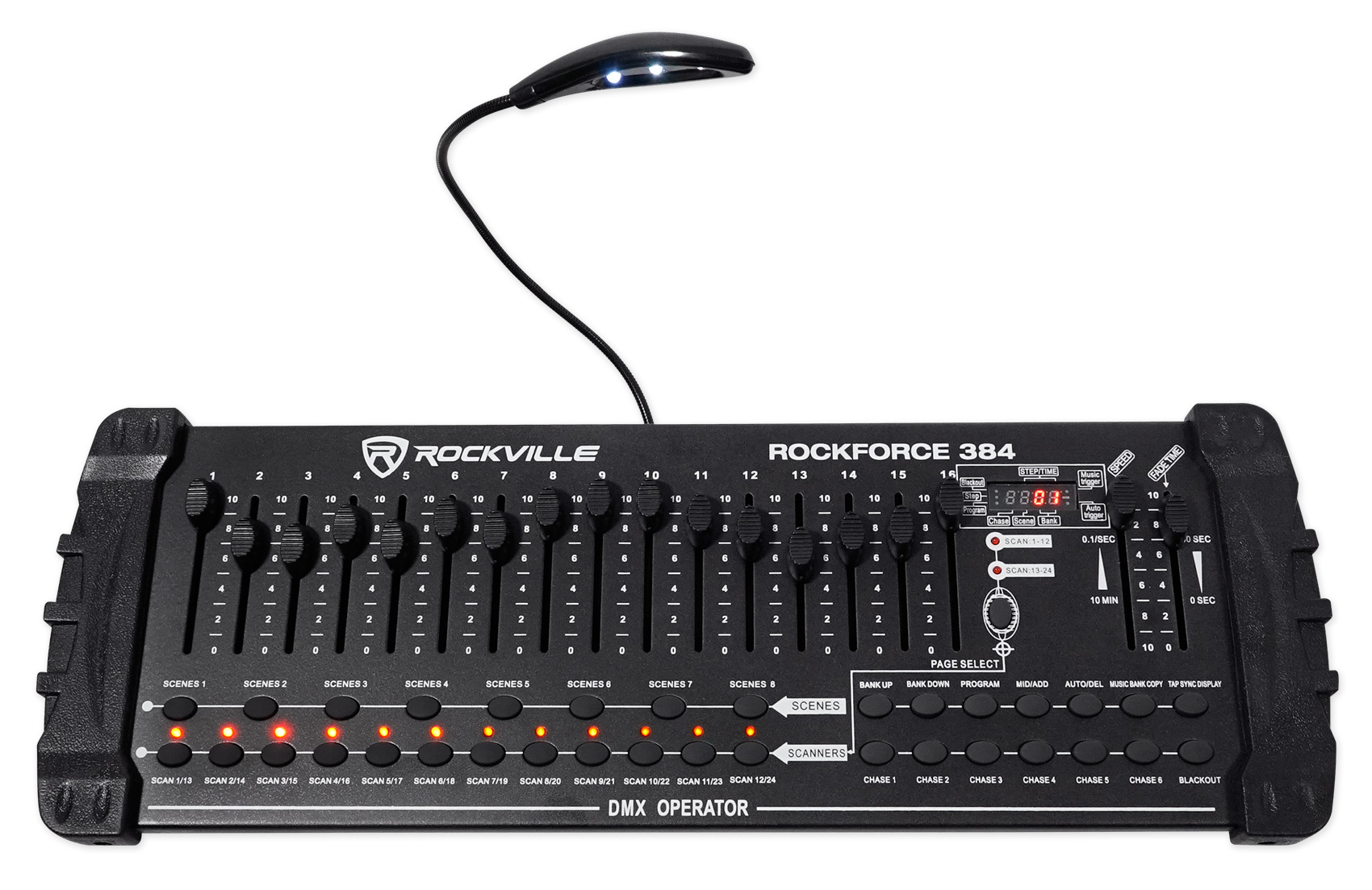 4 Chauvet DJ EVE P-140 VW D-Fi Cool/Warm Stage Lights+DMX Controller+Bags+Fogger