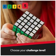 Rubik’s Cube Professor, 5x5 Cube Brain Teaser Fidget Toy, Ages 8+