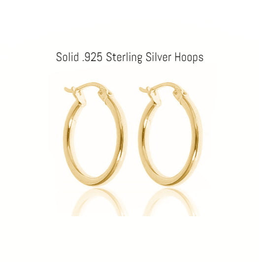 925 Sterling Silver French Lock Closure Hoop Earring Valentine Day Hoops Earring
