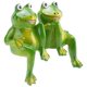 thumbnail image 2 of 2pcs/Set Cute Resin Sitting Frogs Statue Outdoor Garden Store Decorative Frog Sculpture For Home Desk Garden Decor Ornament S2, 2 of 5
