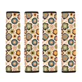 thumbnail image 5 of Chririnla Flowers Pattern Car Seat Belt Pads 2 Pack Seat Belt Shoulder Pad Waterproof Quick Magic Tape Suitable for Vehicle SUV, 5 of 8