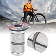 thumbnail image 1 of Bicycle Fork Headset, Bike Fork Expander Bung Plug Aluminum Alloy Light Weight Reusable T6 Heat Treatment with Stem Cover Screw for Road Bike for Mountain Bike, 1 of 7