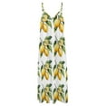 thumbnail image 6 of Lemon Branch Sleeveless Dress Dresses Women Summer Women's Summer Clothing, 6 of 9