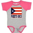 thumbnail image 3 of Inktastic Puerto Rico Flag & Name Boys or Girls Baby Bodysuit, 3 of 5